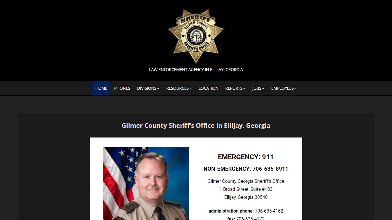 Gilmer County Georgia Sheriffs Department